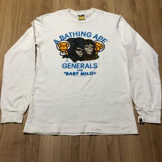 アベイシングエイプ(A BATHING APE)のアベイシングエイプ ロングTシャツ(Tシャツ/カットソー(七分/長袖))