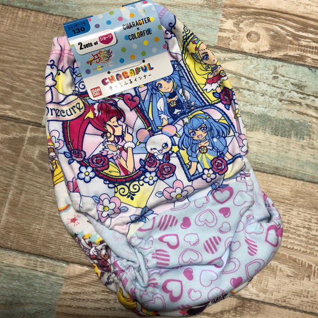 130サイズ スタートゥインクルプリキュア パンツ キッズ/ベビー/マタニティのキッズ服女の子用(90cm~)(下着)の商品写真