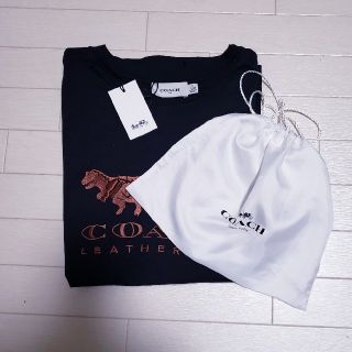 コーチ(COACH)の🆕️ 正規品  ﾚｷｼｰ & ｷｬﾘｯｼﾞ Tシャツ M ❗(Tシャツ(半袖/袖なし))