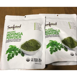 【新品・交渉OK】Sunfood モリンガパウダー 2個セット(その他)