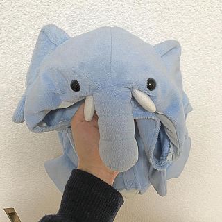 ぞうに変身しろたん 着ぐるみ単品(ぬいぐるみ)