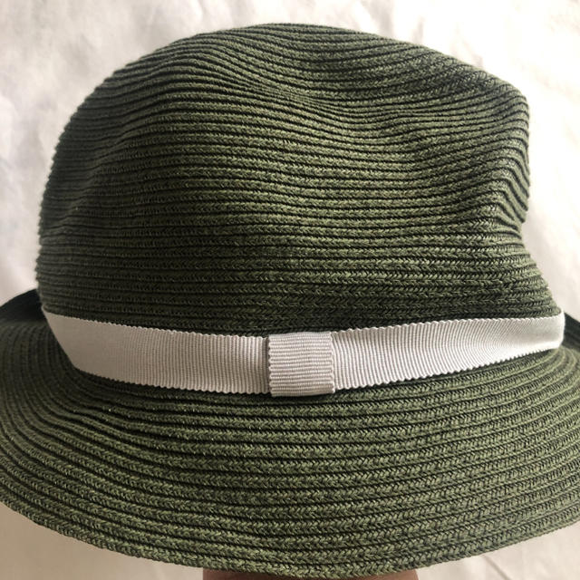 ☆未使用品☆mature ha. BOXED HAT 4.5cm カーキ ☆未使用品☆mature ha. BOXED HAT 4.5cm カーキ