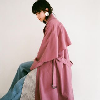 ステュディオス(STUDIOUS)のCLANE BACK FRILL TRENCH COAT トレンチコート クラネ(トレンチコート)