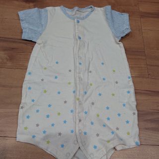 ミキハウス(mikihouse)の赤ちゃんの城  ロンパース 80㎝(ロンパース)