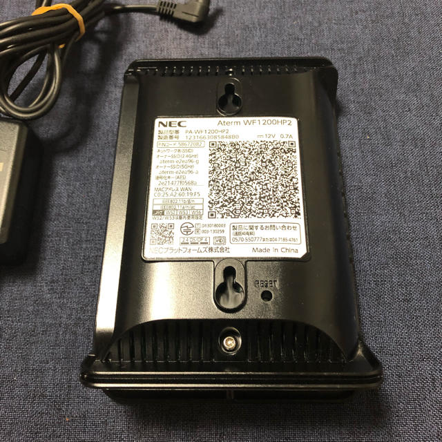 Nec Nec Wi Fiルーター Aterm Wf10hp2の通販 By Mamafmama7o7 S Shop エヌイーシーならラクマ