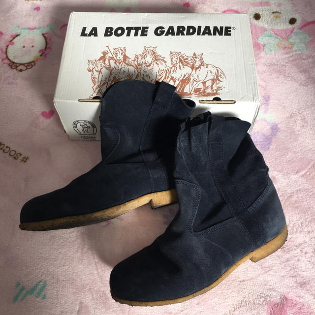 牛革LA BOTTE GARDIANEブーツ 38 未使用 - ブーツ