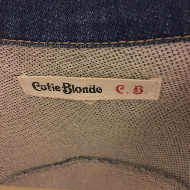 Cutie Blonde(キューティーブロンド)のジージャン / Cutie Blonde レディースのジャケット/アウター(Gジャン/デニムジャケット)の商品写真