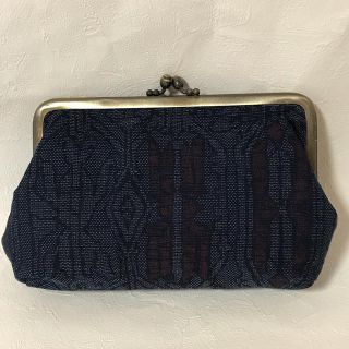 ポーチ ガマ口 ハンドメイド  着物(ポーチ)