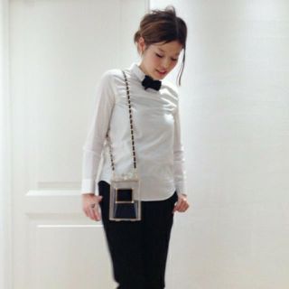 ドゥーズィエムクラス(DEUXIEME CLASSE)のDEUXIEME CLASSE 新品未使用 パフューム型♡クリアチェーンbag(ショルダーバッグ)