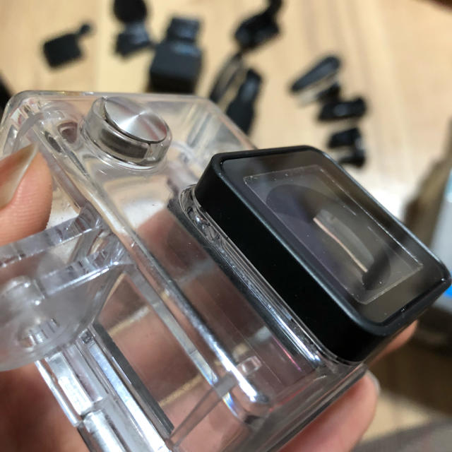 GoPro(ゴープロ)のGoPro4 silver Edition スマホ/家電/カメラのカメラ(コンパクトデジタルカメラ)の商品写真