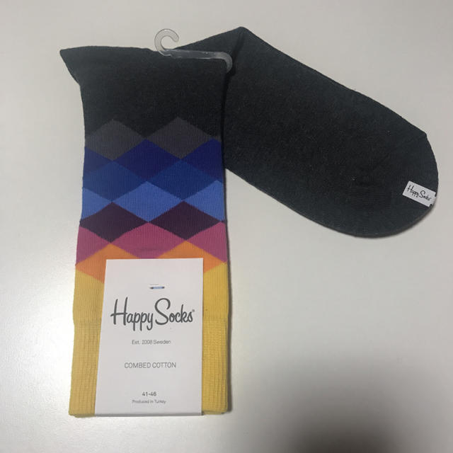 TOMORROWLAND(トゥモローランド)の✴︎週末値下げ✴︎【即購入OK】Happy Socks Men’s 41-46 メンズのレッグウェア(ソックス)の商品写真