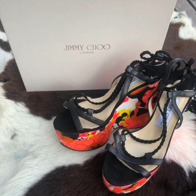 JIMMY CHOO(ジミーチュウ)の新品 正規品 即日発送 Jimmy Choo ジミーチュウ サンダル レディースの靴/シューズ(サンダル)の商品写真