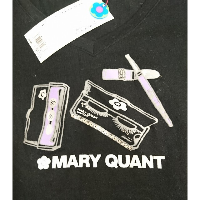 MARY QUANT(マリークワント)のマリークワントラインストーンTシャツ レディースのトップス(Tシャツ(半袖/袖なし))の商品写真