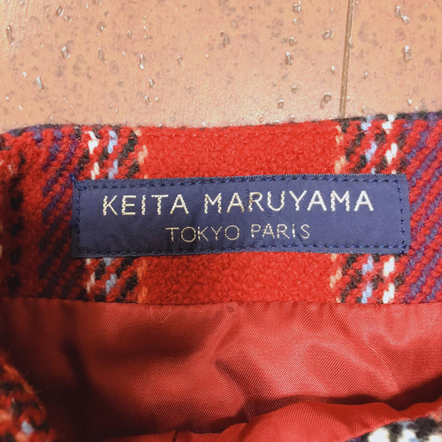 KEITA MARUYAMA TOKYO PARIS(ケイタマルヤマ)のケイタマルヤマ フリンジチェック巻きスカート レディースのスカート(ミニスカート)の商品写真