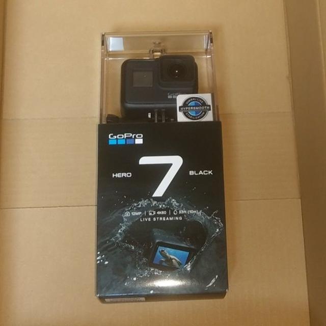 GoPro(ゴープロ)の新品未開封GoPro HERO7 Black スマホ/家電/カメラのカメラ(その他)の商品写真