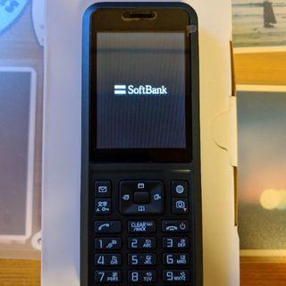 セイコー(SEIKO)のSoftBank Simply 602SI ダークブルー(携帯電話本体)