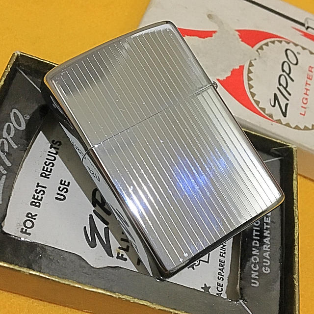 価格変更 zippo ビンテージ スリム エンジンターン 1958年製 美品