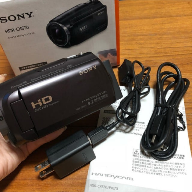 SONY HDR-CX670 ハンディカム ビデオ