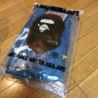 アベイシングエイプ(A BATHING APE)のa  bathingape ape エイプ デニムパンツ(デニム/ジーンズ)