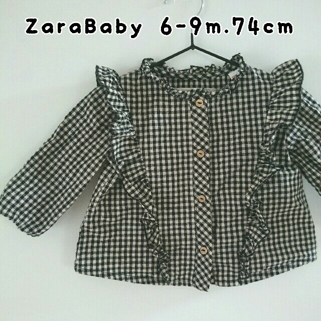 ZARA KIDS(ザラキッズ)のZaraBaby 6-9months-74cm ブラウス キッズ/ベビー/マタニティのベビー服(~85cm)(シャツ/カットソー)の商品写真