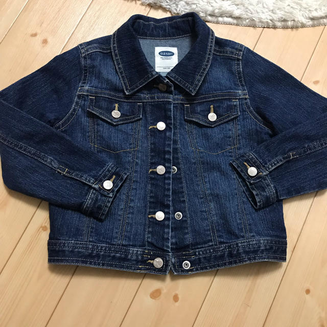 GAP Kids(ギャップキッズ)のオールドネイビー デニムジャケット Gジャン キッズ/ベビー/マタニティのキッズ服女の子用(90cm~)(ジャケット/上着)の商品写真