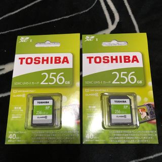 トウシバ(東芝)の新品 TOSHIBA SDHC/SDXCメモリカード SDAR40N256G(PC周辺機器)