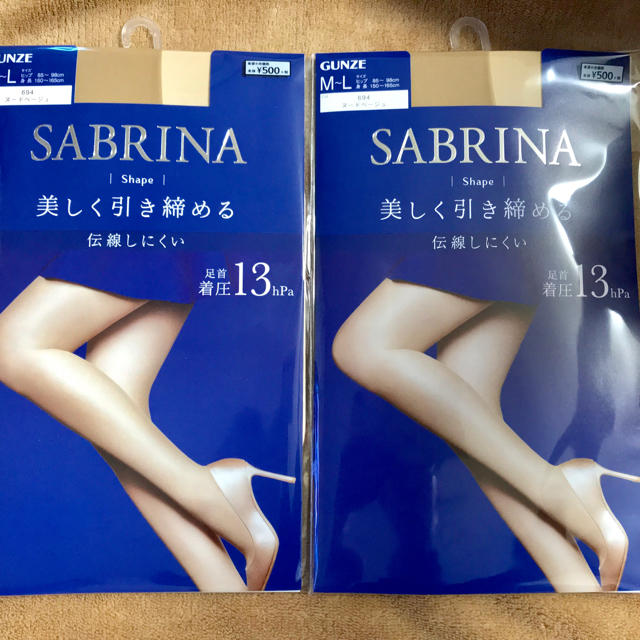 Sabrina(サブリナ)のGUNZE SABRINA シェイプ ストッキング レディースのレッグウェア(タイツ/ストッキング)の商品写真