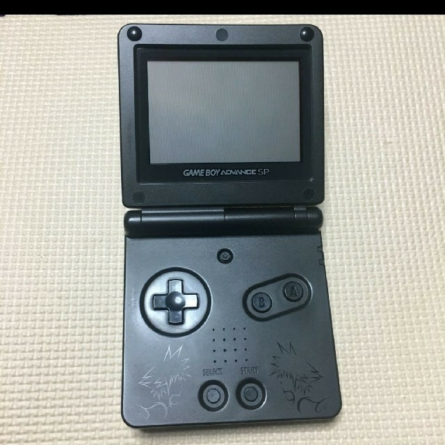 ゲームボーイアドバンスSP 本体 充電器付き キングダムハーツモデル GBA