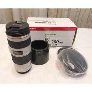 キヤノン(Canon)のキヤノン EF70-200mm  F4 L  IS USM 手ぶれ補正付(レンズ(ズーム))