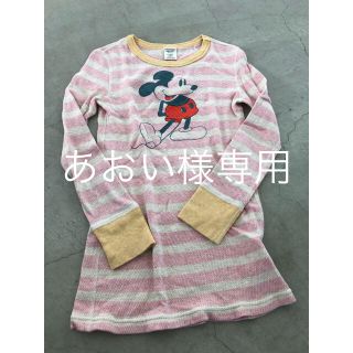 デニムダンガリー(DENIM DUNGAREE)の美品！デニム＆ダンガリーのミッキーコラボTシャツ(Tシャツ/カットソー)