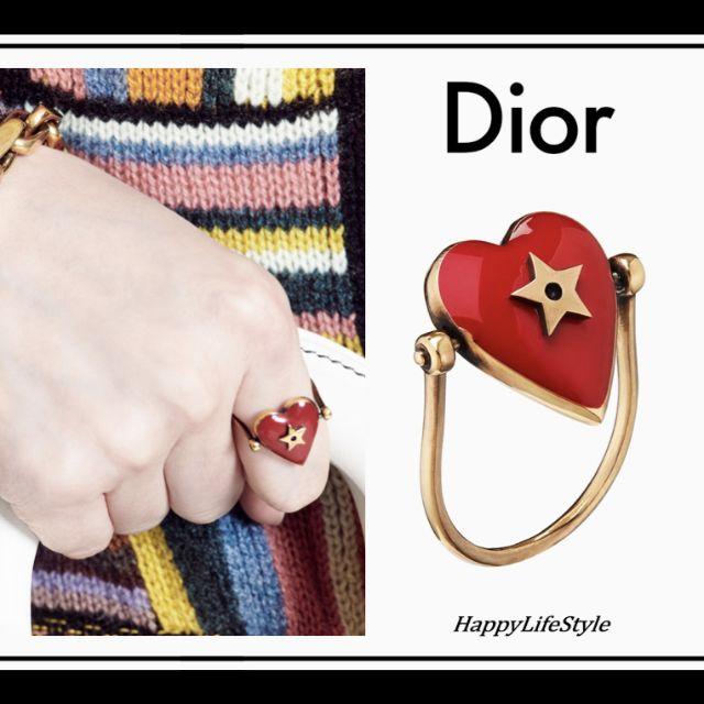 新品★Dioramour ハート リング◇Dior