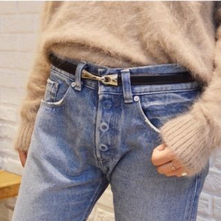 dieu ディュウ シルバーバックス スライド ベルト canal jean(ベルト)