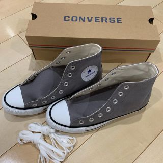 コンバース(CONVERSE)のCONVERSE コンバース グレー 24.5 US5.5 新品(スニーカー)