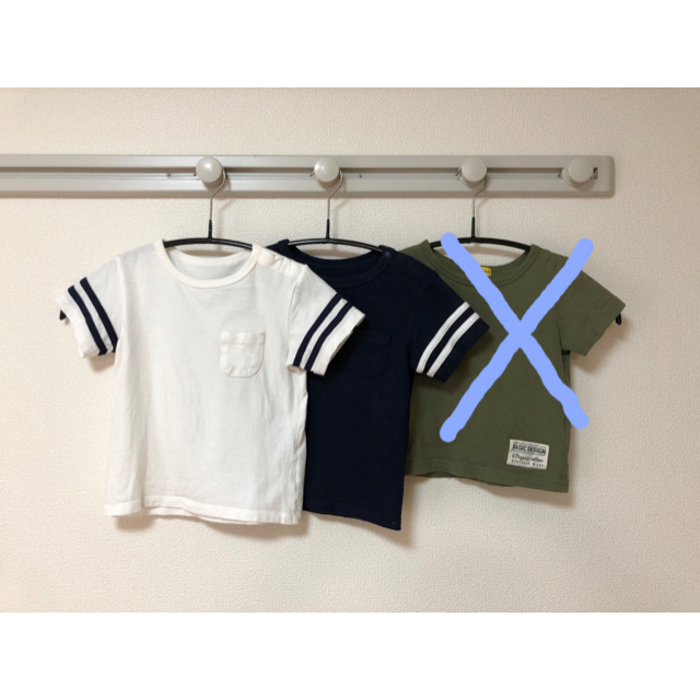 UNIQLO(ユニクロ)のbaby♡Tシャツ キッズ/ベビー/マタニティのキッズ服男の子用(90cm~)(Tシャツ/カットソー)の商品写真