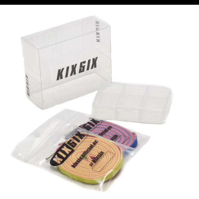 atmos(アトモス)のKIXSIX REVERSIBLE SHOELACE 2P BOX MULTI メンズの靴/シューズ(その他)の商品写真