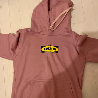 イケア(IKEA)のIKEAパーカー（ピンク）(パーカー)