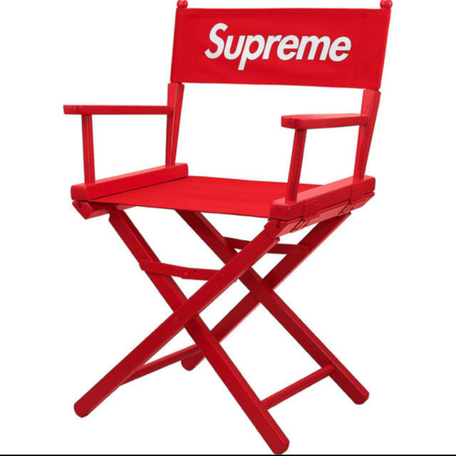 Supreme(シュプリーム)の supreme 椅子 Director's Chair インテリア/住まい/日用品の椅子/チェア(その他)の商品写真