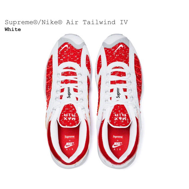 Supreme(シュプリーム)のSupreme/Nike@ Air Tailwind IV メンズの靴/シューズ(スニーカー)の商品写真