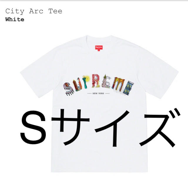 Sサイズ 2019ss Supreme City Arc Tee White