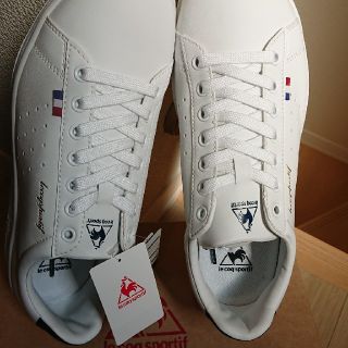 ルコックスポルティフ(le coq sportif)の☆値引き可 ルコック le coq メンズ スニーカー 白 27 スタンスミス似(スニーカー)