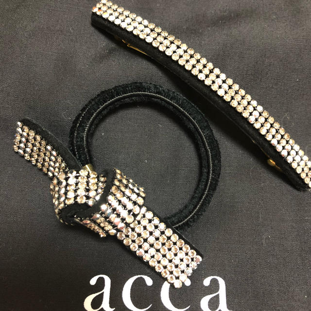 acca リボンゴム&バレッタ