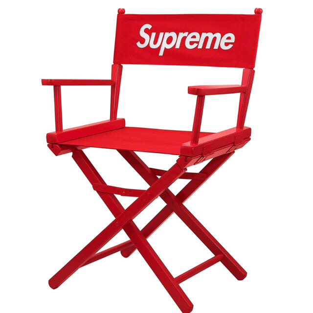 激安通販  - Supreme supreme 赤 Chair Director’s 折り畳みイス