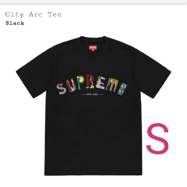 Supreme City Arc Tee 19ss Tシャツ/カットソー(半袖/袖なし)