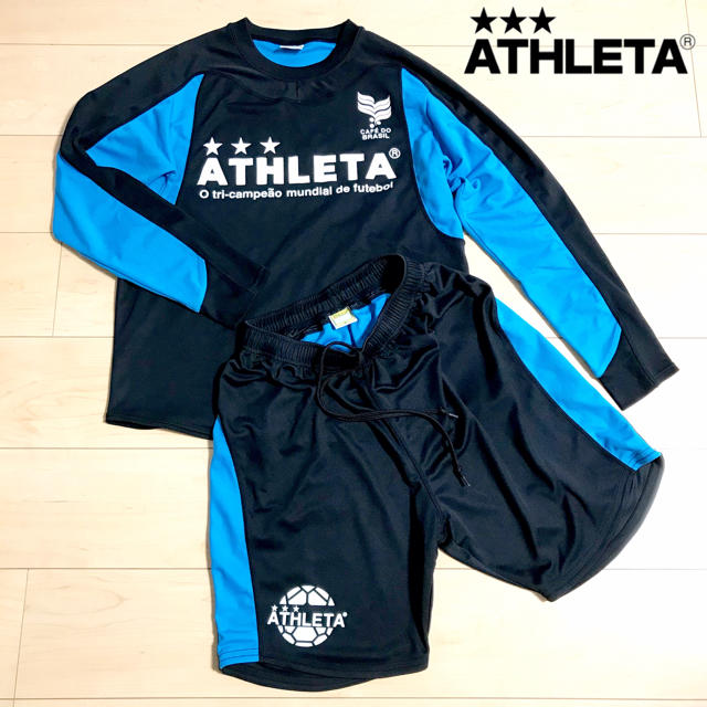 ATHLETA アスレタ ジャージ 上下 M サッカー フットサル ハーフパンツ