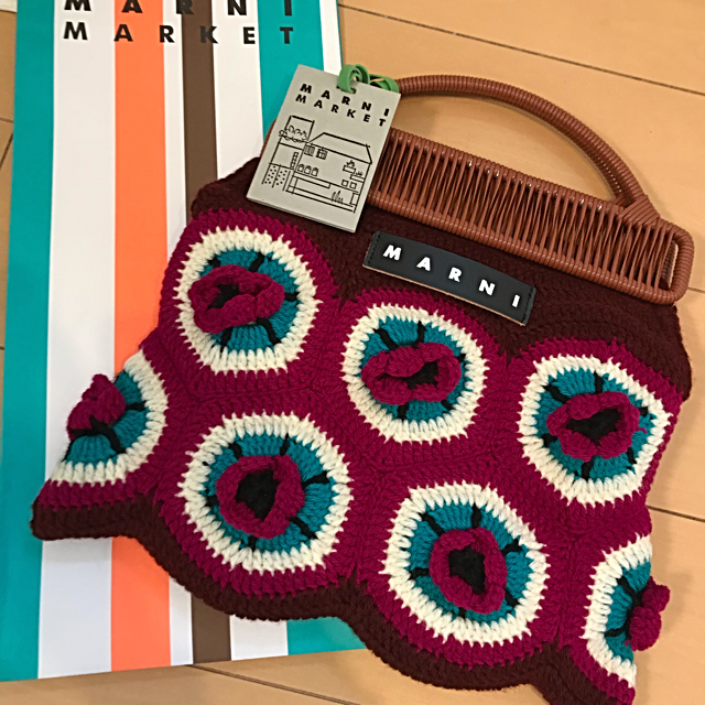 Marni(マルニ)のmarni クロシェバッグ 新品未使用 レディースのバッグ(トートバッグ)の商品写真