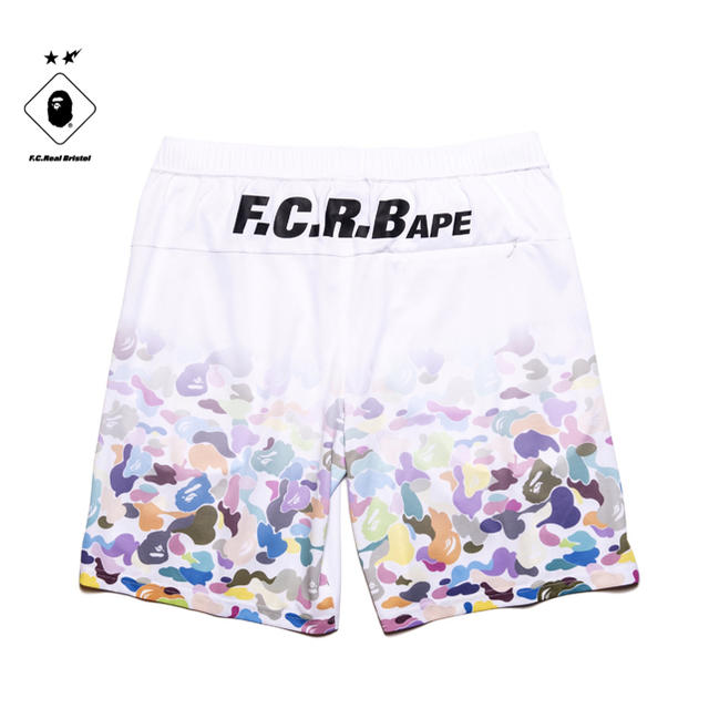 A BATHING APE(アベイシングエイプ)の上下M セットアップ bape  FCRB ゲームシャツ スポーツ/アウトドアのサッカー/フットサル(ウェア)の商品写真