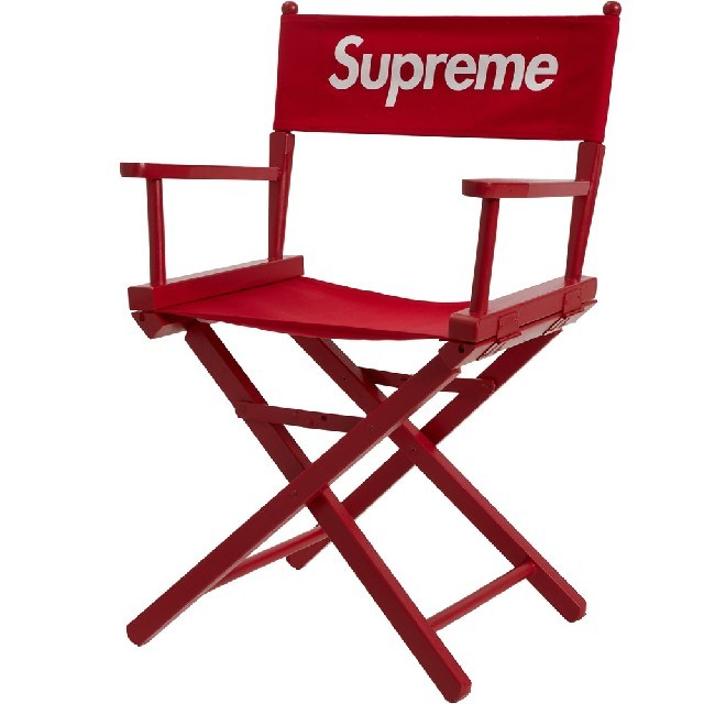 supreme director chair red