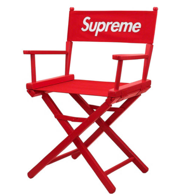 Supreme Director's Chair redインテリア/住まい/日用品