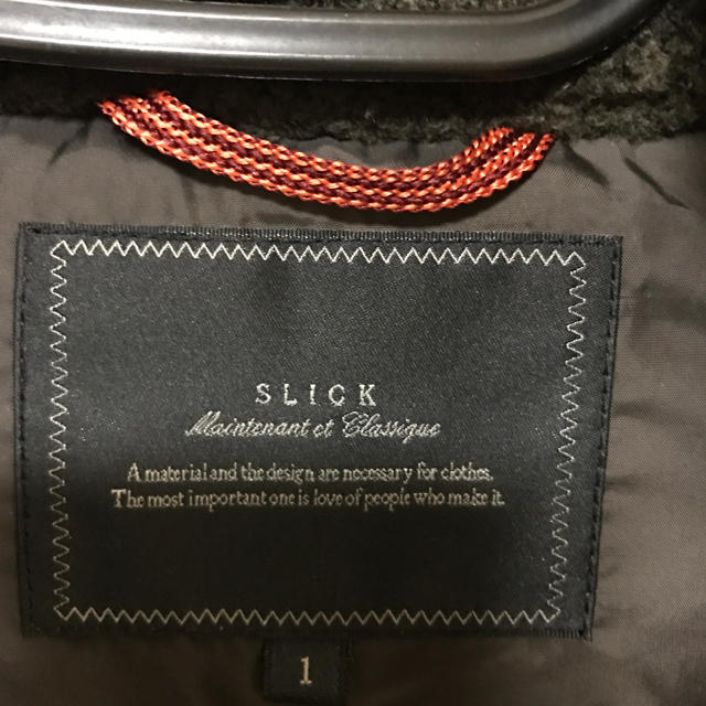 SLICK(スリック)のSLICダウンベスト メンズのジャケット/アウター(ダウンベスト)の商品写真