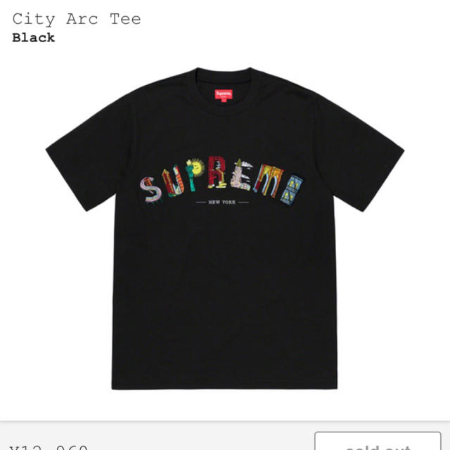 Supreme city arc tee